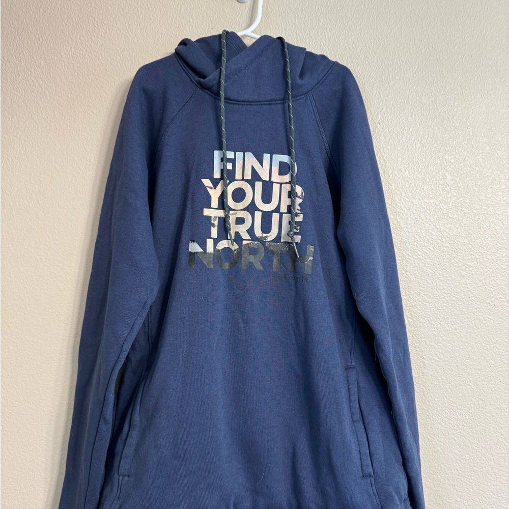 Columbia Dark Blue Hoodie